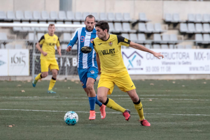 Els jugadors del Balaguer van celebrar la victòria una vegada acabat el partit.