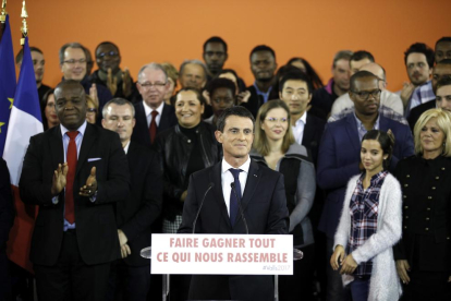 Manuel Valls confirmó ayer un secreto a voces: “Sí, soy candidato a la Presidencia de la República”, dijo.