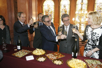 Acte de presentació de l’Assemblea d’Electes de Catalunya, ahir a Lleida.