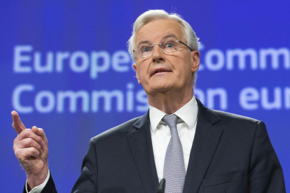 El negociador jefe de la Comisión Europea, Michel Barnier.