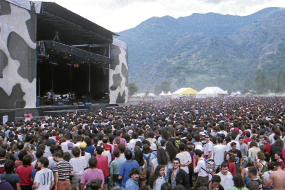 Les tres edicions del festival d’Escalarre, entre el 1996 i el 1998, van atreure milers de persones.