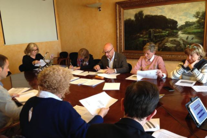 La reunió del consell rector de Turisme de Lleida