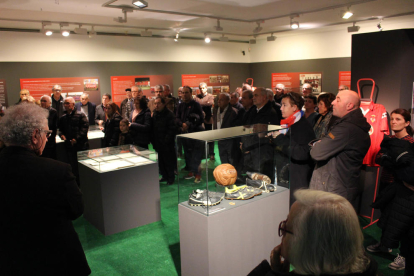 Abre la exposición “Balaguer. Un segle de vida, cent anys de futbol”
