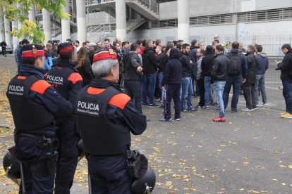 Los vetos comenzaron el pasado día 30 de octubre en el partido ante el Atlètic Balears.