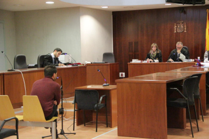 Imagen del juicio celebrado en la Audiencia Provincial de Lleida.
