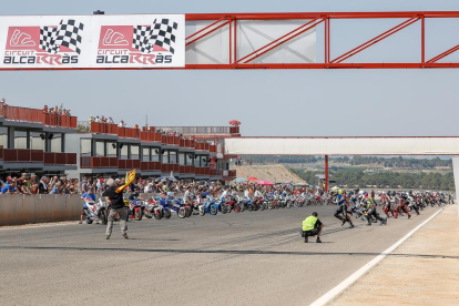 Una competición reciente en el circuito de El Bosquet, en Ponts.