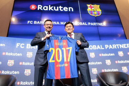 El nou patrocinador del Barça: Rakuten, una empresa de comerç electrònic japonesa