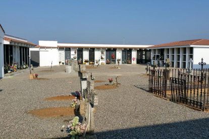 El cementerio donde el consistorio ha llevado a cabo obras.
