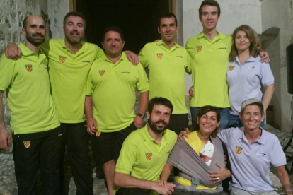 Els membres del club Busseing Pallars de Tremp.