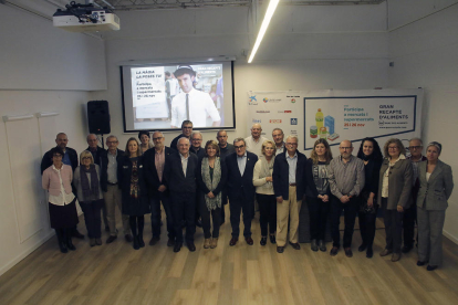 CaixaForum Lleida acogió ayer la presentación del Gran Recapte.