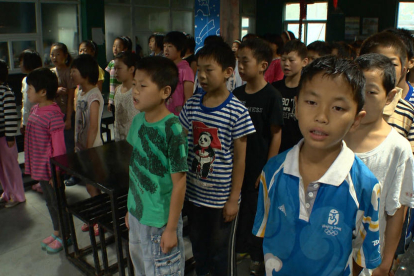 Niños vulnerables en China 