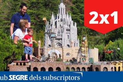 El Parque de las maquetas de Cataluña en miniatura.
