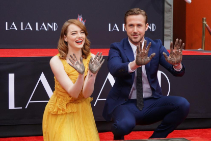 Emma Stone y Ryan Gosling, protagonistas de ‘La La Land’.