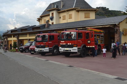 Imagen de archivo del parque de bomberos de El Pont de Suert. 