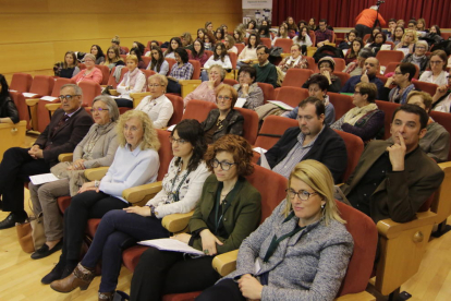 Momento de la jornada celebrada ayer en la Diputación.