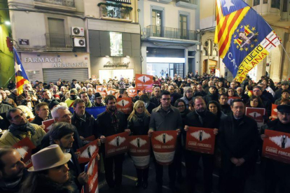 La concentració a Lleida