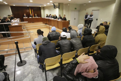 Una imatge del judici a Lleida