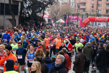 Imatges de la cursa Sant Silvestre de Lleida