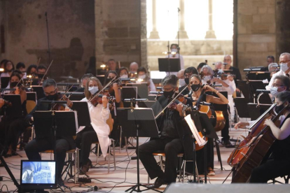 Con las orquestas Julià Carbonell y Ars Medica