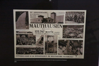 La Biblioteca de Lleida acull des d'ahir l'exposició 'Imatges i memòria de Mauthausen' amb més de 500 fotografies