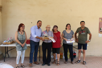 Imatges de l'entrega de premis del concurs Garrigues en Flor