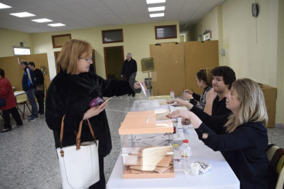 Jornada electoral en Lleida ciudad y comarcas