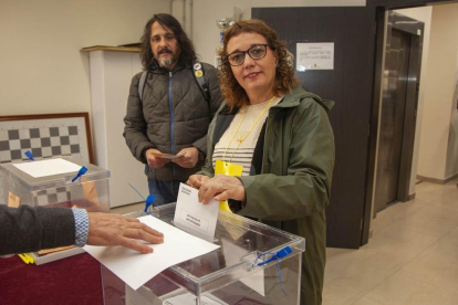 Jornada electoral en Lleida ciudad y comarcas