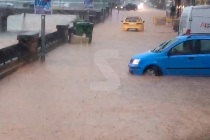 Imatges de les inundacions a Balaguer del passat dilluns 20 de maig de 2018