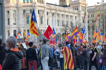 Desde el Paseo del Prado, convocada el 16 de marzo con el lema 'La autodeterminación no es delito'