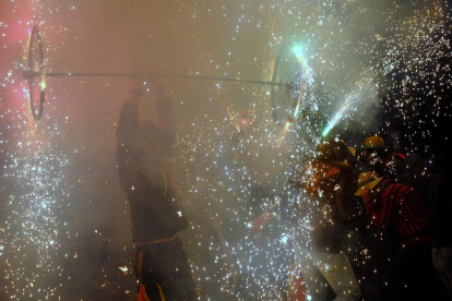 Correfoc i focs artificials de la Festa Major.