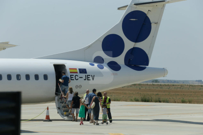 Primers vols des de Lleida - Alguaire a Eivissa de la temporada