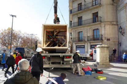 Els dos cabdills ilergets viatgen a Barcelona, on seran restaurats