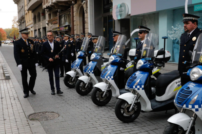 És un dels actes de commemoració de Santa Cecília, patrona de la Policia Local,