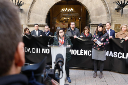 Acte institucional del Dia internacional contra la violència masclista a la Paeria