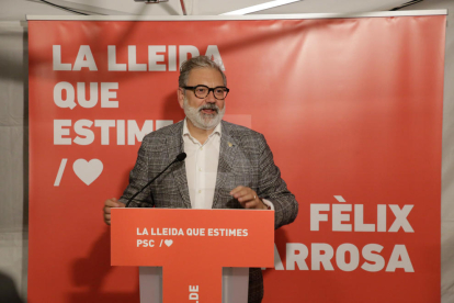 El PSC de Fèlix Larrosa empata amb ERC però perd l'alcaldia de Lleida, que no serà socialista en 40 anys