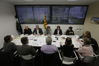 El president de la Generalitat, Quim Torra, va encapçalar l'acte.