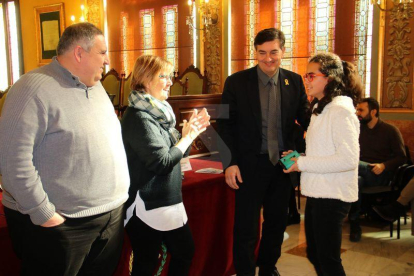Entrega de los premios que otorga el ayuntamiento de Lleida