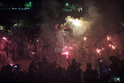 La popular festa de les bruixes de Cervera va congregar més de 25.000 visitants