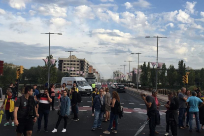 IMATGES | Manifestaciones en Lleida contra la sentencia del 'Procés'