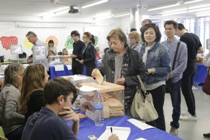 Colegios electorales en Lleida ciudad y comarcas. En actualización...