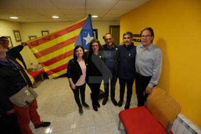 ERC celebra la victòria a les Generals a Lleida