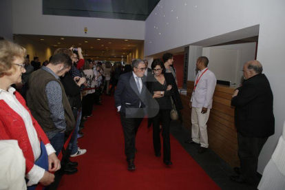 Eduardo Noriega y Sílvia Munt acaparan la atención en el acto inaugural