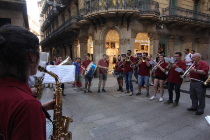 Imatges de la Festa de la Música a Lleida amb més de 350 intèrprets