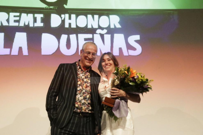 Lola Dueñas recibió el Premio de Honor.