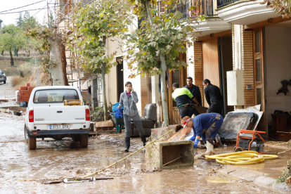 Imatges dels danys i desperfectes després del temporal a les comarques de Lleida