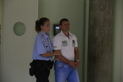 Josep Puig-Gros va ingressar a la presó el 24 de juny de l’any passat.