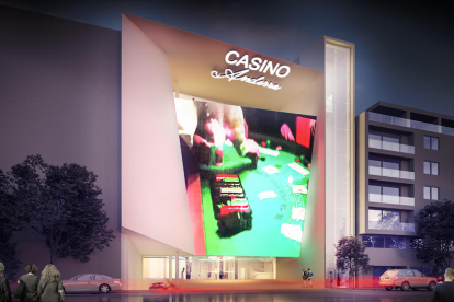 Recreació vitual del futur casino d’Andorra, que comportarà una inversió de 15 milions.