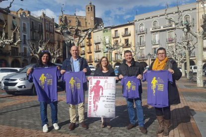 La Cursa de la Dona de Balaguer se presentó ayer.