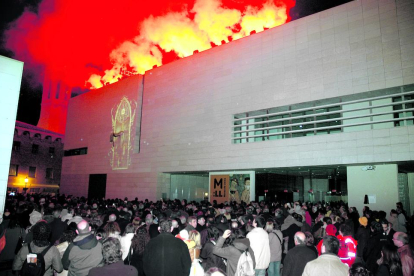 Espectacular i concorreguda inauguració del Museu de Lleida el 2007.