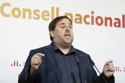 L'exvicepresident de la Generalitat Oriol Junqueras.